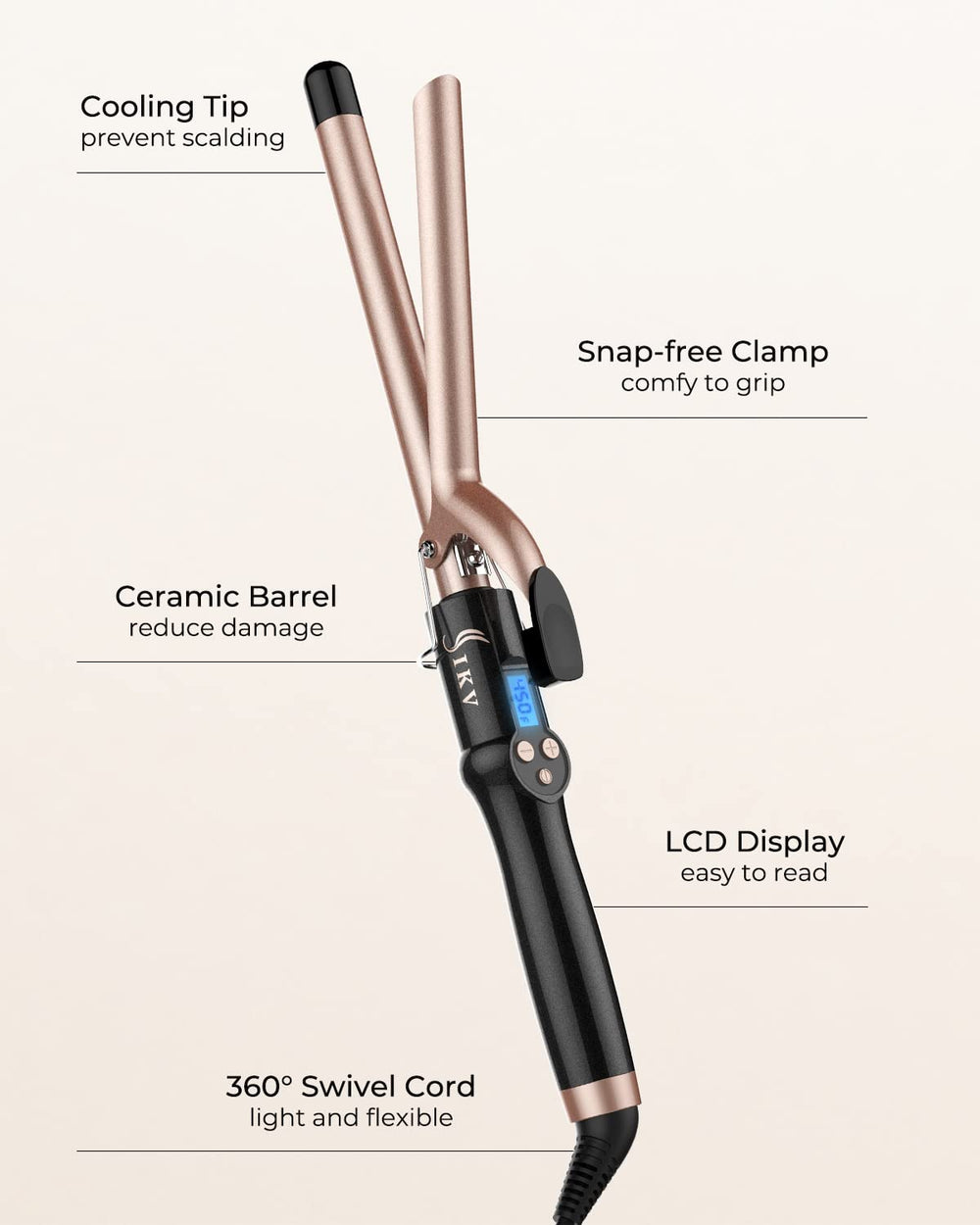 IKV diseño ergonómico y ligero para uso cómodo