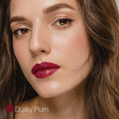 ilembane Plum Red acabado brillante para un brillo ligero y atractivo.