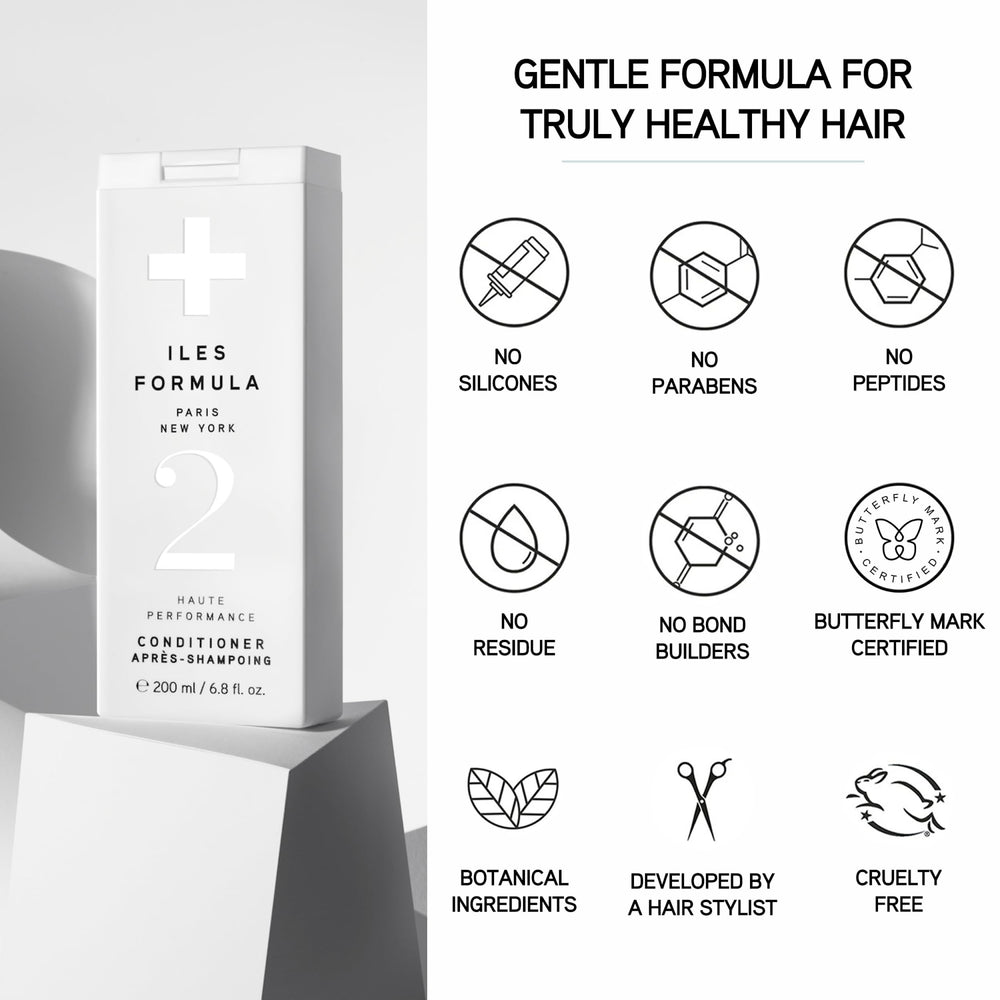 ILES FORMULA PARIS NEW YORK – conditionneur-anti-frizz: contrôle des frisottis sous humidité.
