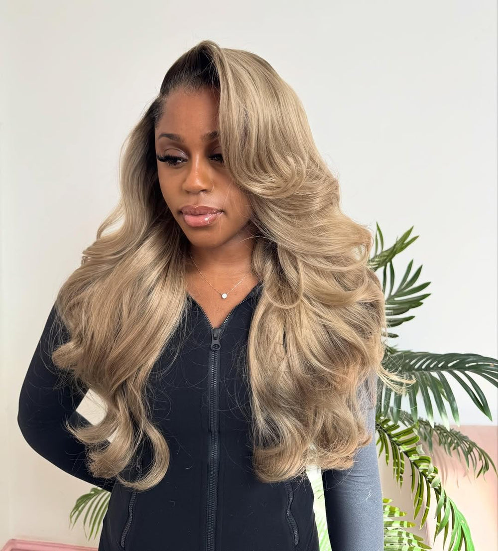 ILHILH virgin human hair wig 13x6 lace front for lasting durability
