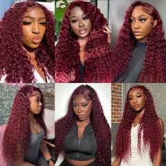 ILHILH wig con baby hair alrededor para contorno natural