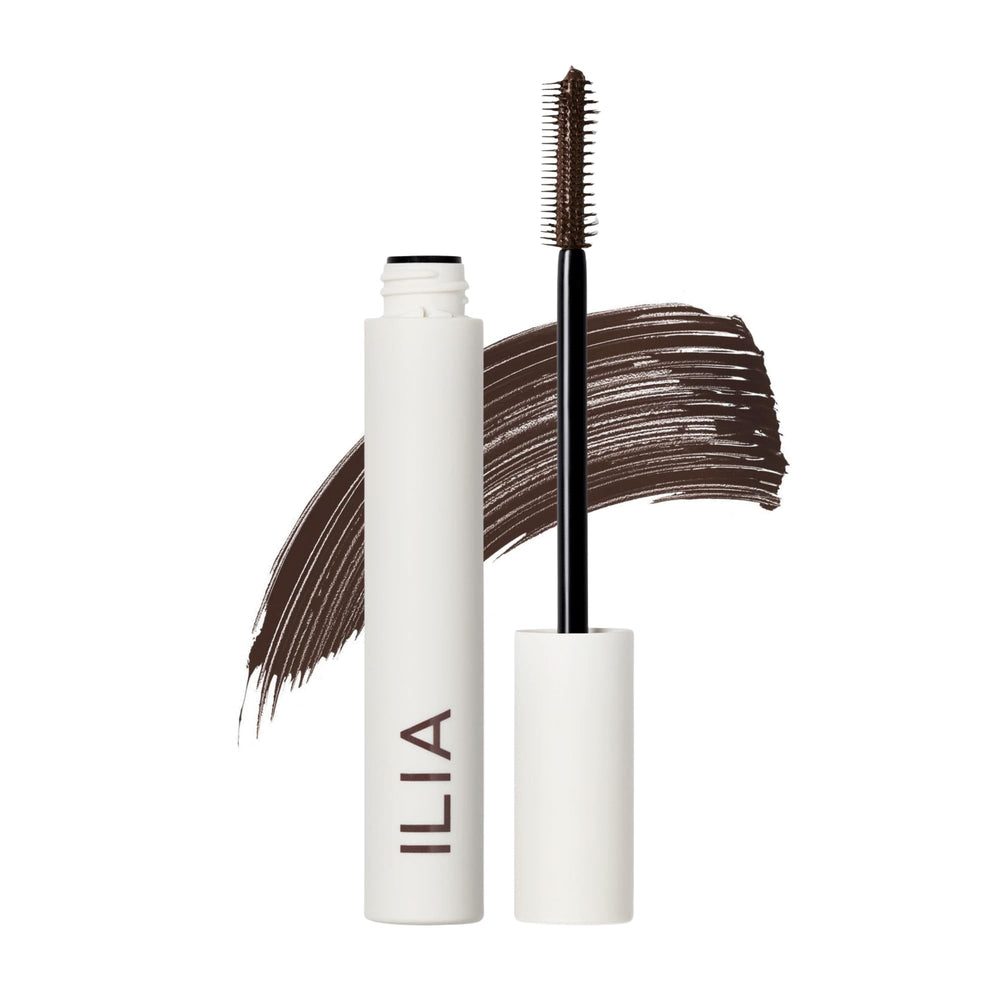 ILIA Limitless Lash Mascara: aplicador doble para definición y alargamiento.