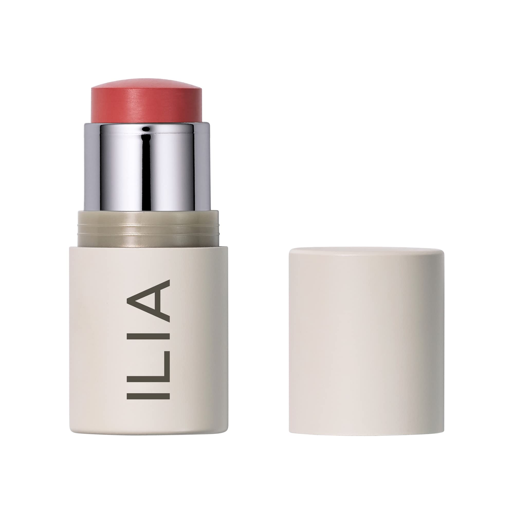ILIA Multi-Stick color crema para labios y mejillas con acabado suave y natural.