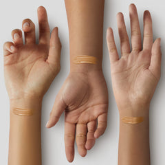 ILIA, textura-sedosa se funde con la piel para un acabado suave.