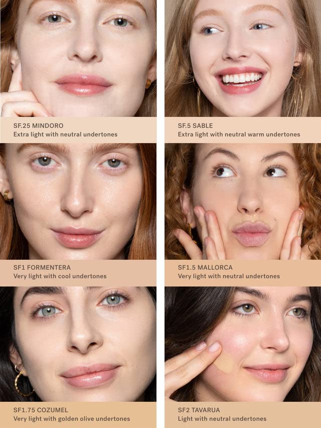 ILIA True Skin Serum Foundation con niacinamida y allantoin para suavizar discretamente.