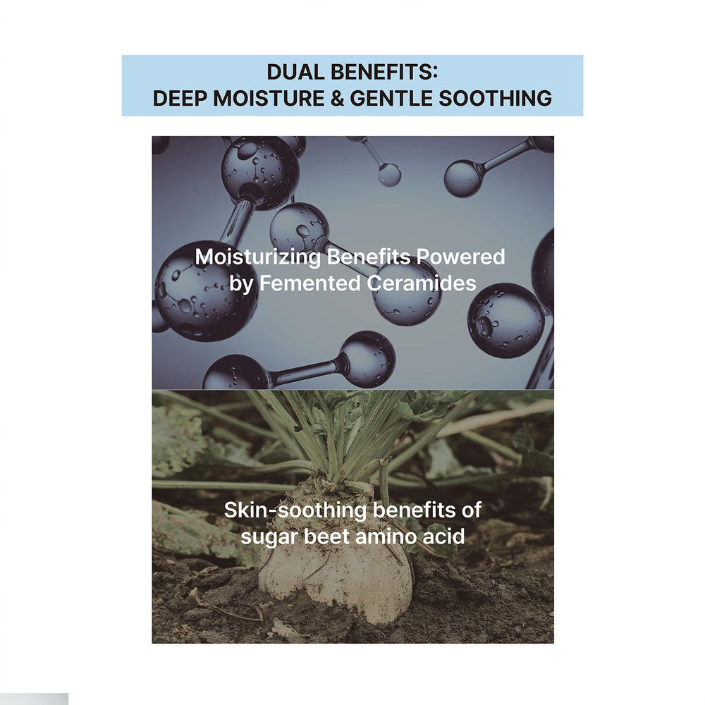 Illiyoon Ceramida Ato Gel, ingredientes fermentados para humectación suave