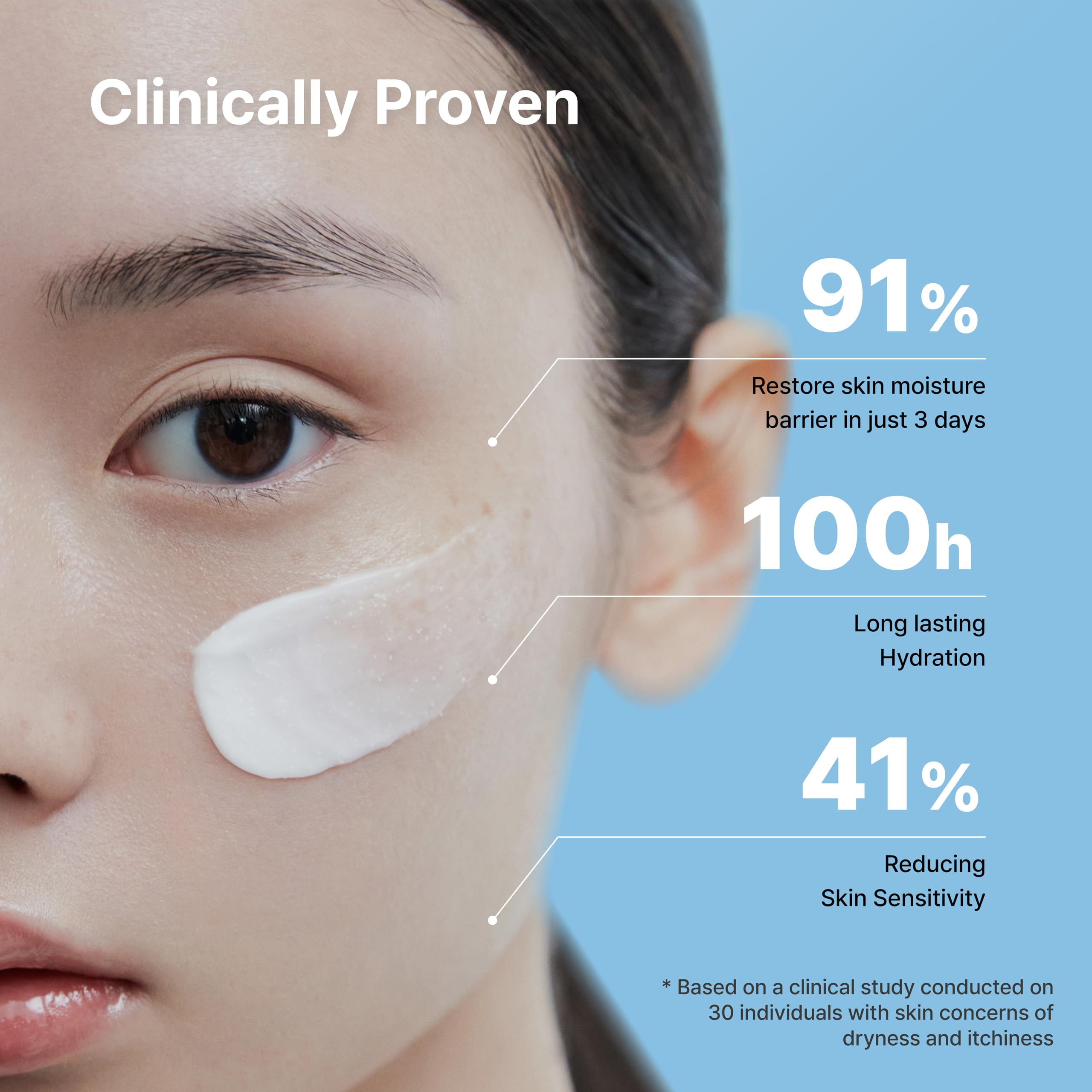 Uso facial diario con Illiyoon para hidratar sin irritación.