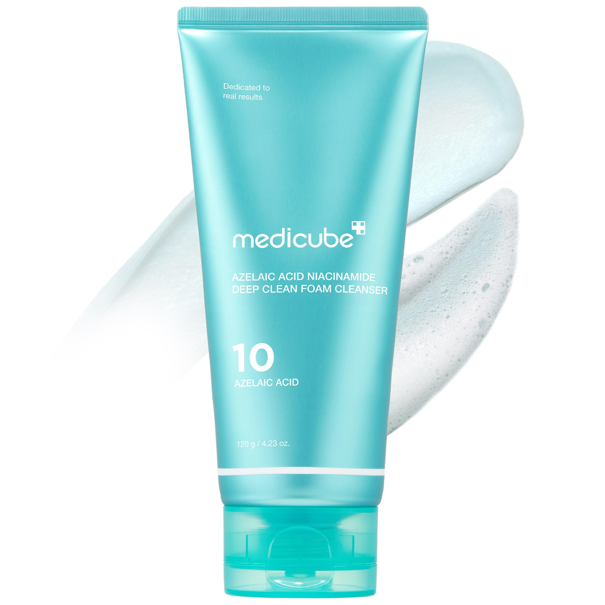 Medicube ácido azelaico Gummy Whip: Limpiador facial con niacinamida para poros e hidratación