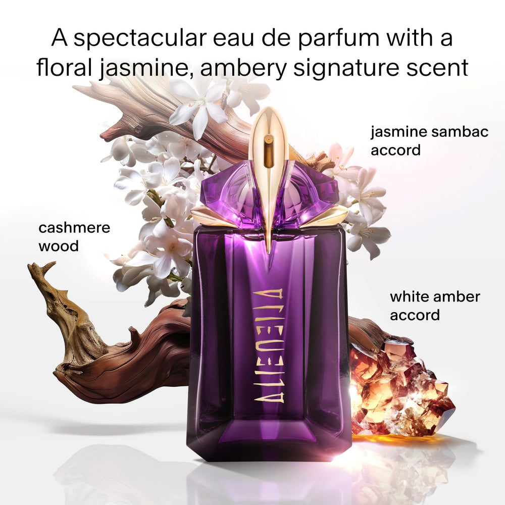Notas de Mugler Alien: jazmín sambac para una apertura luminosa