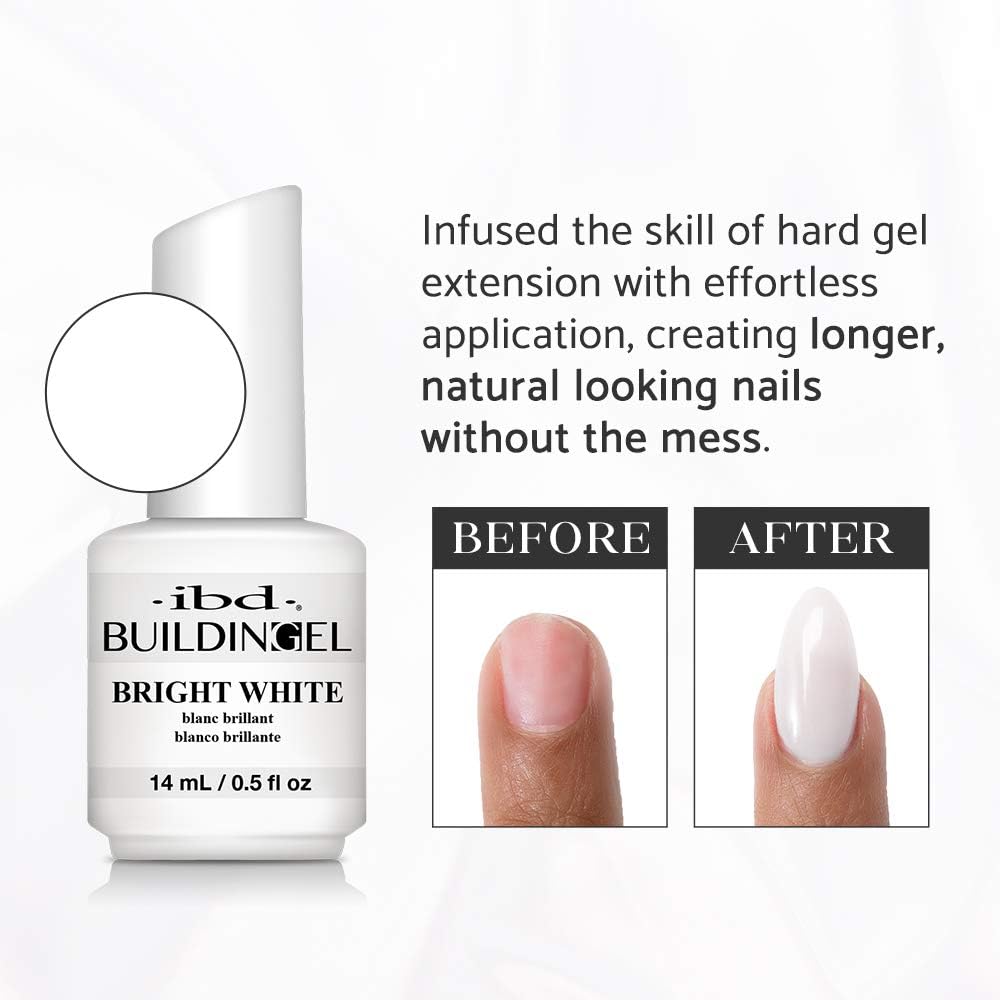 IBD Building Gel Bright White — detalle de la presentación