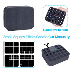Diseño para cajón, ideal para ordenar esmaltes y aceites en casa.