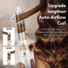 webeauty 5 in 1 Hot Air Brush Hair Dryer Air Styler – 110,000 RPM, Ceramic Coating & Negative Ion