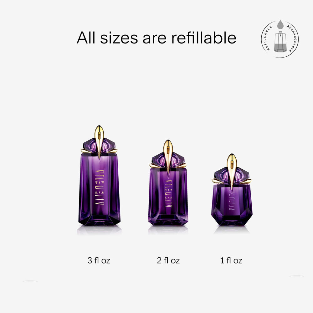 Diseño recargable de Mugler Alien, lujo responsable