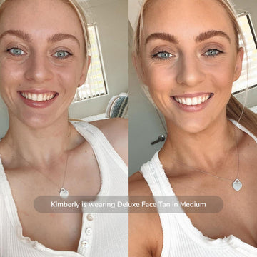 Loving Tan Autobronceador Facial Deluxe Mediano — vista lateral del producto