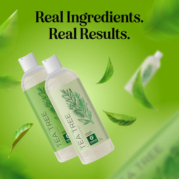 Maple Holistics Tea Tree Shampoo & Conditioner Set — vista frontal del producto