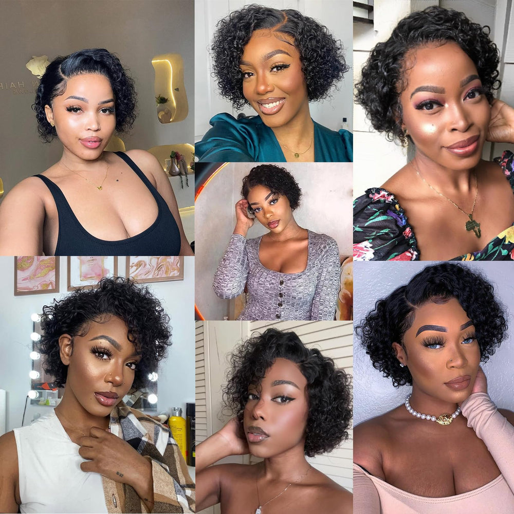 Pixie IMANI HAIR sin pegamento, colocación rápida y segura.