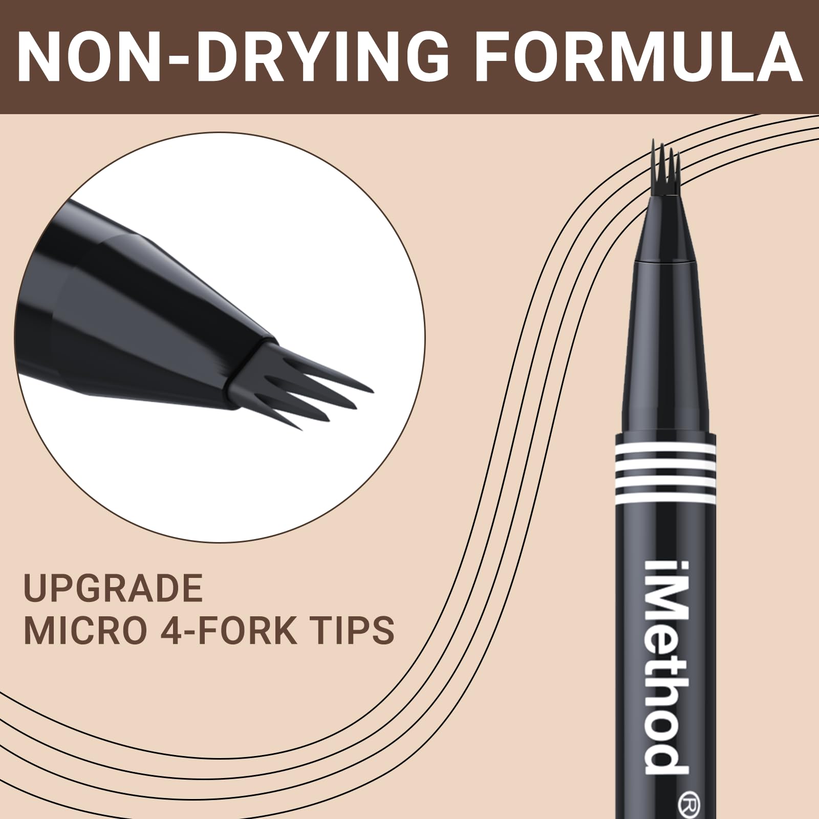iMethod ceja delineado natural y definido con acabado suave