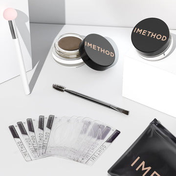 iMethod cejas de larga duración: resistente al calor para días activos.