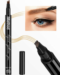 iMethod cejas pen punta micro tenedor para trazos naturales