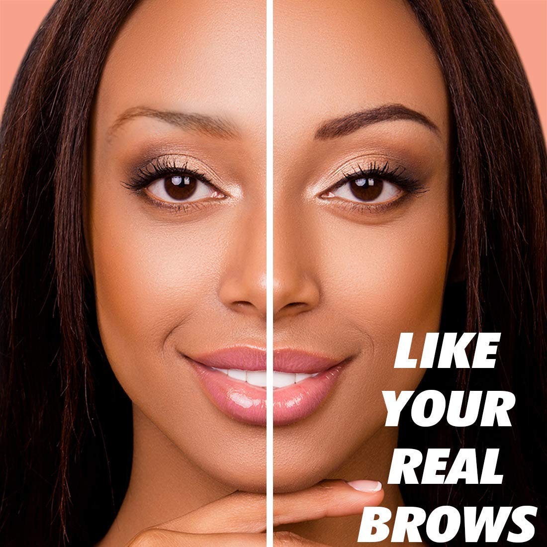 iMethod cejas trazos pelo a pelo con punta micro horquilla para definición suave.