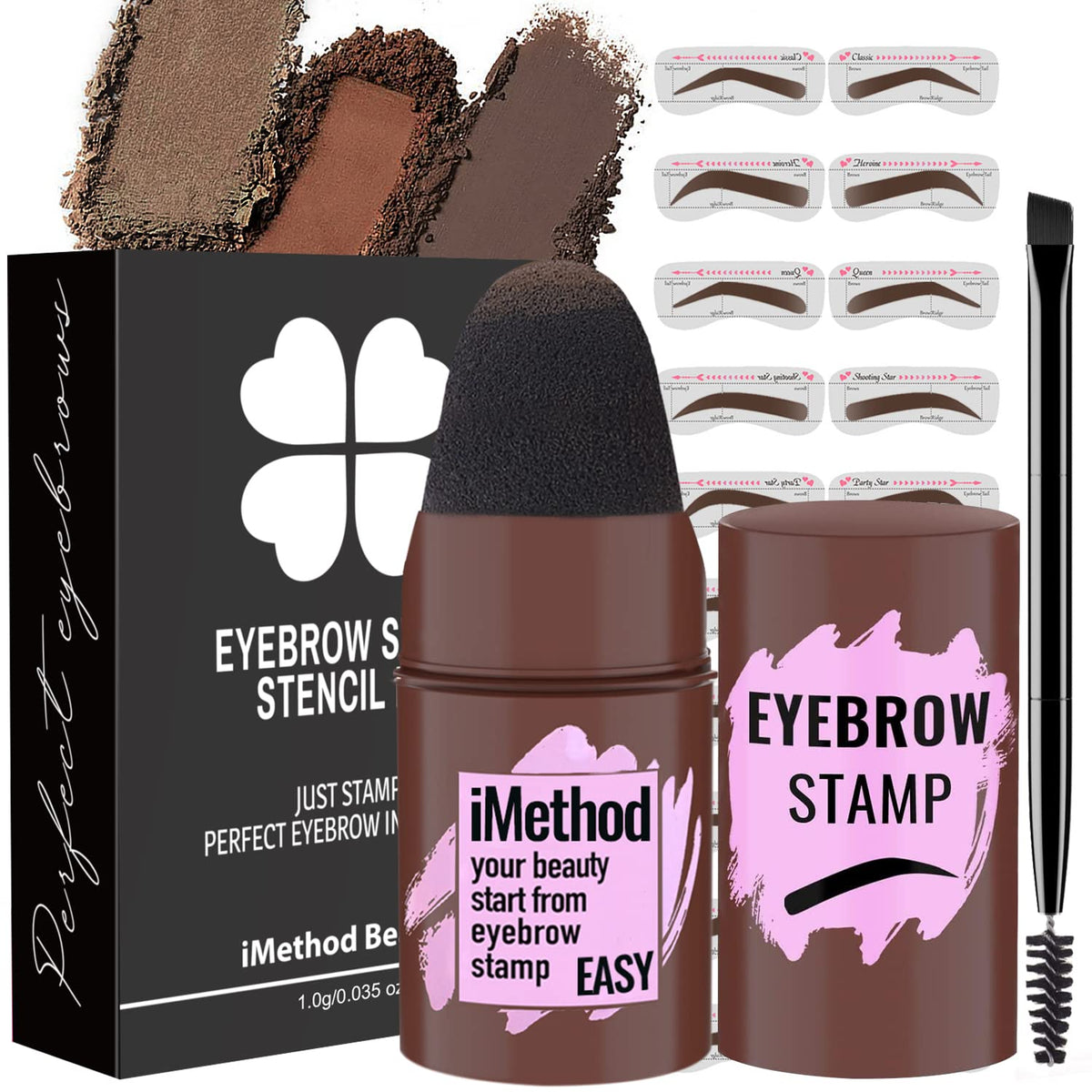 iMethod sellos de cejas en mano para un sello rápido y definido