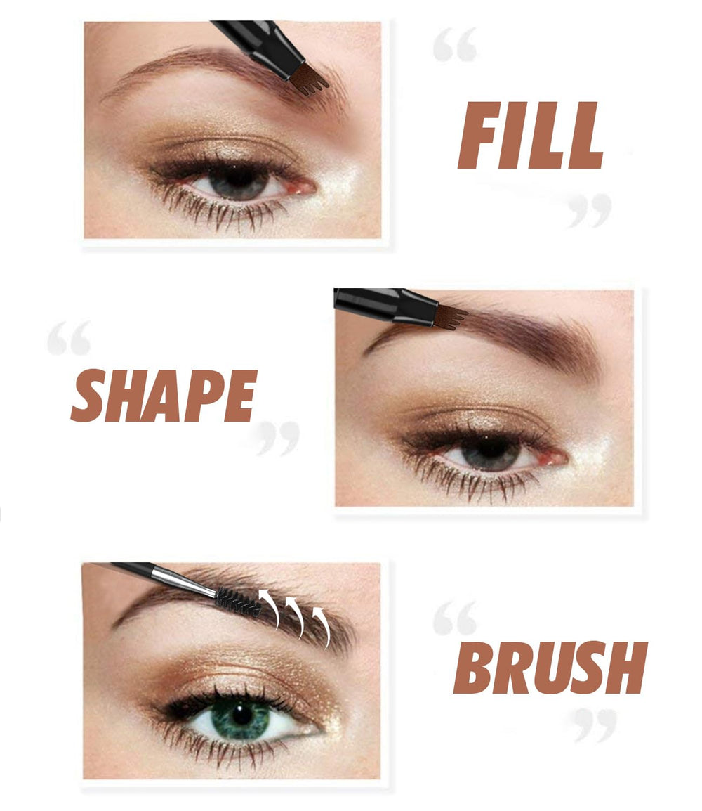 iMethod Eyebrow Pen lasts up to 24 hours with smudge resistance.