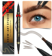 iMethod lápiz cejas doble extremidad para trazos realistas y rápidos.