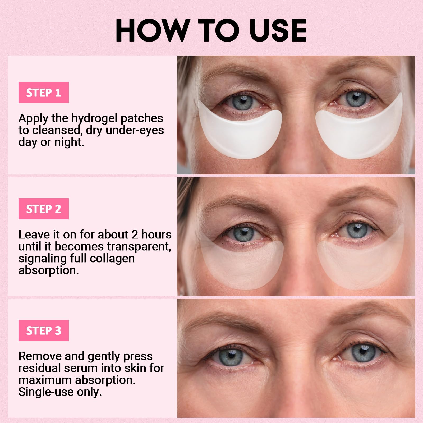 iMethod PDRN Parches Ojos Uso Nocturno ofrece cuidado intenso al dormir