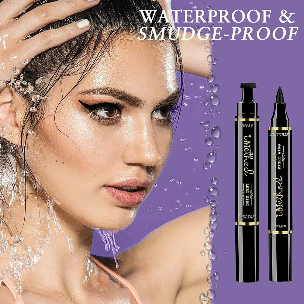iMethod travel-friendly eyeliner kit fits in your bag.