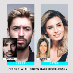 Aplicación directa sobre cabello seco con Immetee para volumen inmediato.