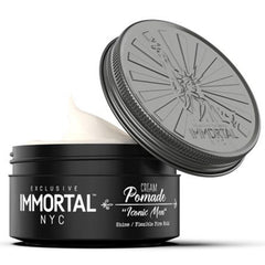 Immortal NYC Iconic Men Pomada: definición visible para un acabado elegante.
