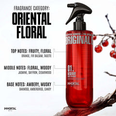 Immortal NYC Reserve 01 packaging box highlights exclusive barber brand presentation.