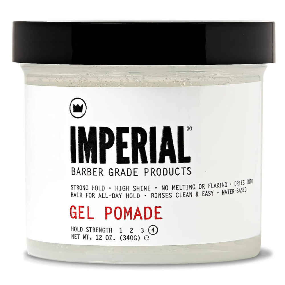 Imperial Gel Pomada: vertido de la botella para control preciso durante la aplicación.