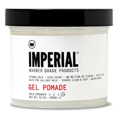 Imperial Gel Pomada: vertido de la botella para control preciso durante la aplicación.