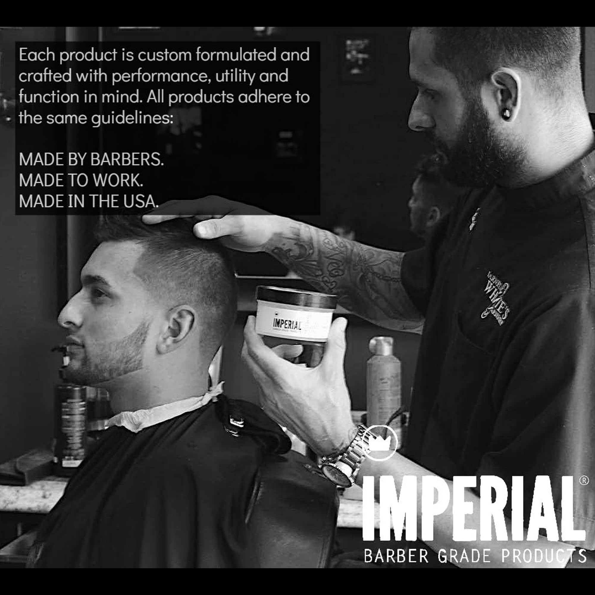 Imperial Gel Pomada: aumenta volumen y cuerpo del cabello.