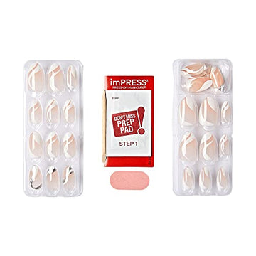 imPRESS kit incluye 30 uñas, prep pad, lima y palo