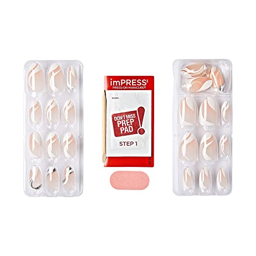 imPRESS kit incluye 30 uñas, prep pad, lima y palo