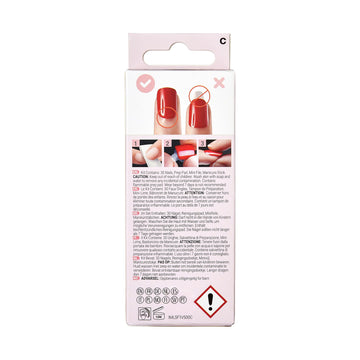 set de 30 uñas para cambios rápidos de look