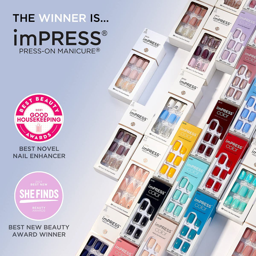 Acabado metalico cromado de imPRESS para un look brillante y duradero