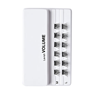 Look natural con imPRESS Falsies autoadhesivas de 12-14 mm.
