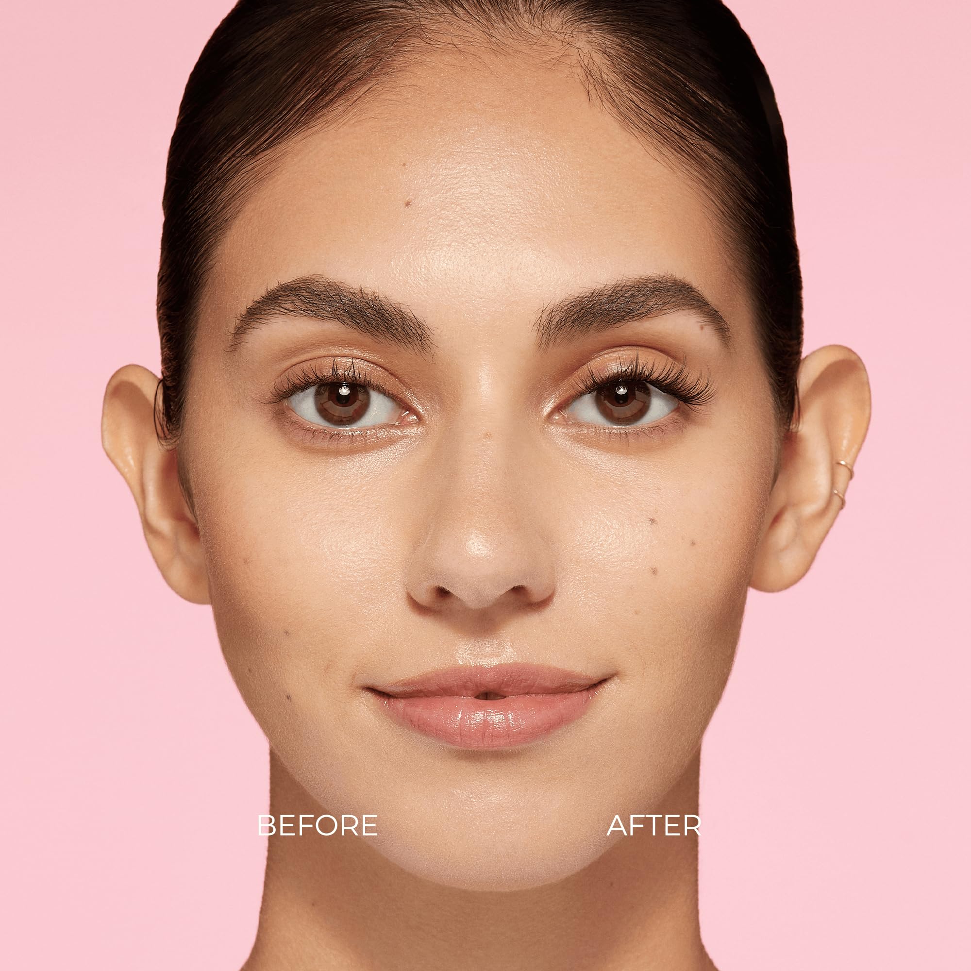 Volumen natural con imPRESS Falsies para definición suave.