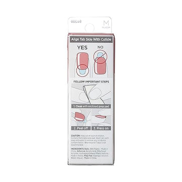 imPRESS kit con 30 uñas y lima mini para manicura casera