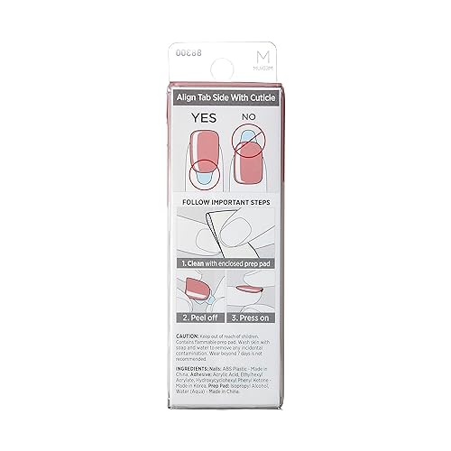 imPRESS kit con 30 uñas y lima mini para manicura casera