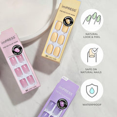 Palito de manicura de imPRESS para colocar uñas con precisión.