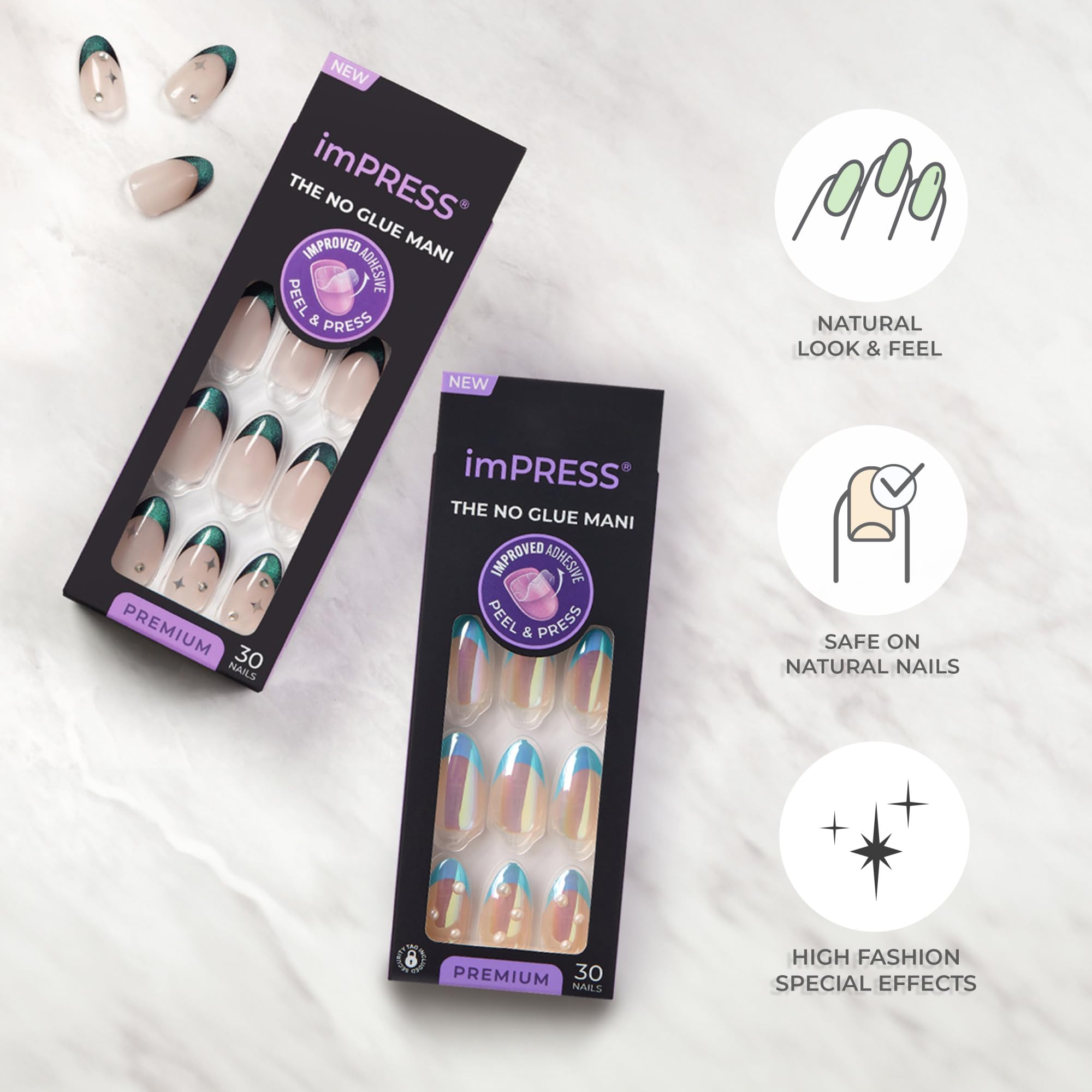 imPRESS Resistente a Astillas, protege la manicura frente a golpes