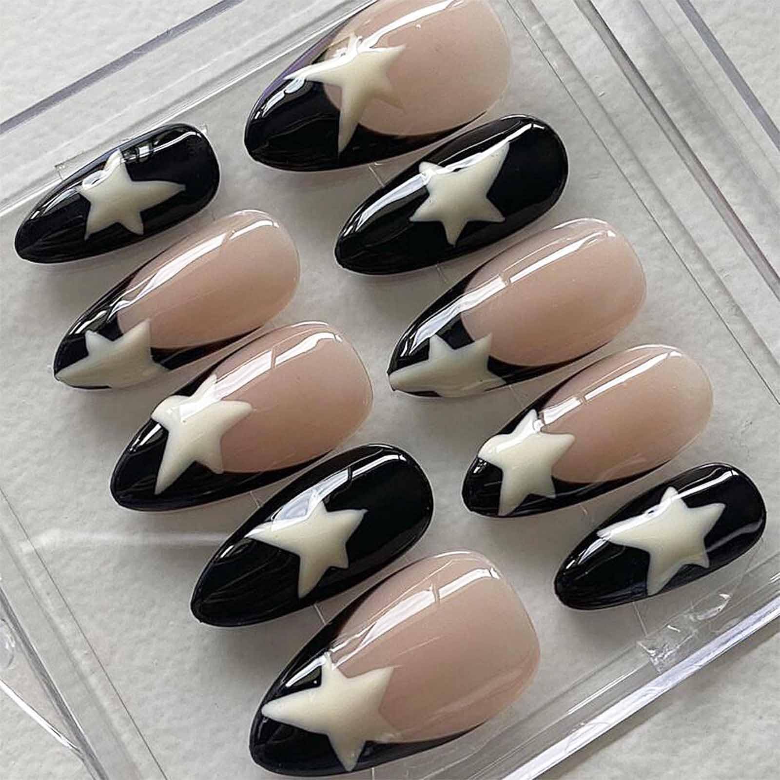 IMSOHOT adhesivo incluido para fijar uñas de forma rápida y segura