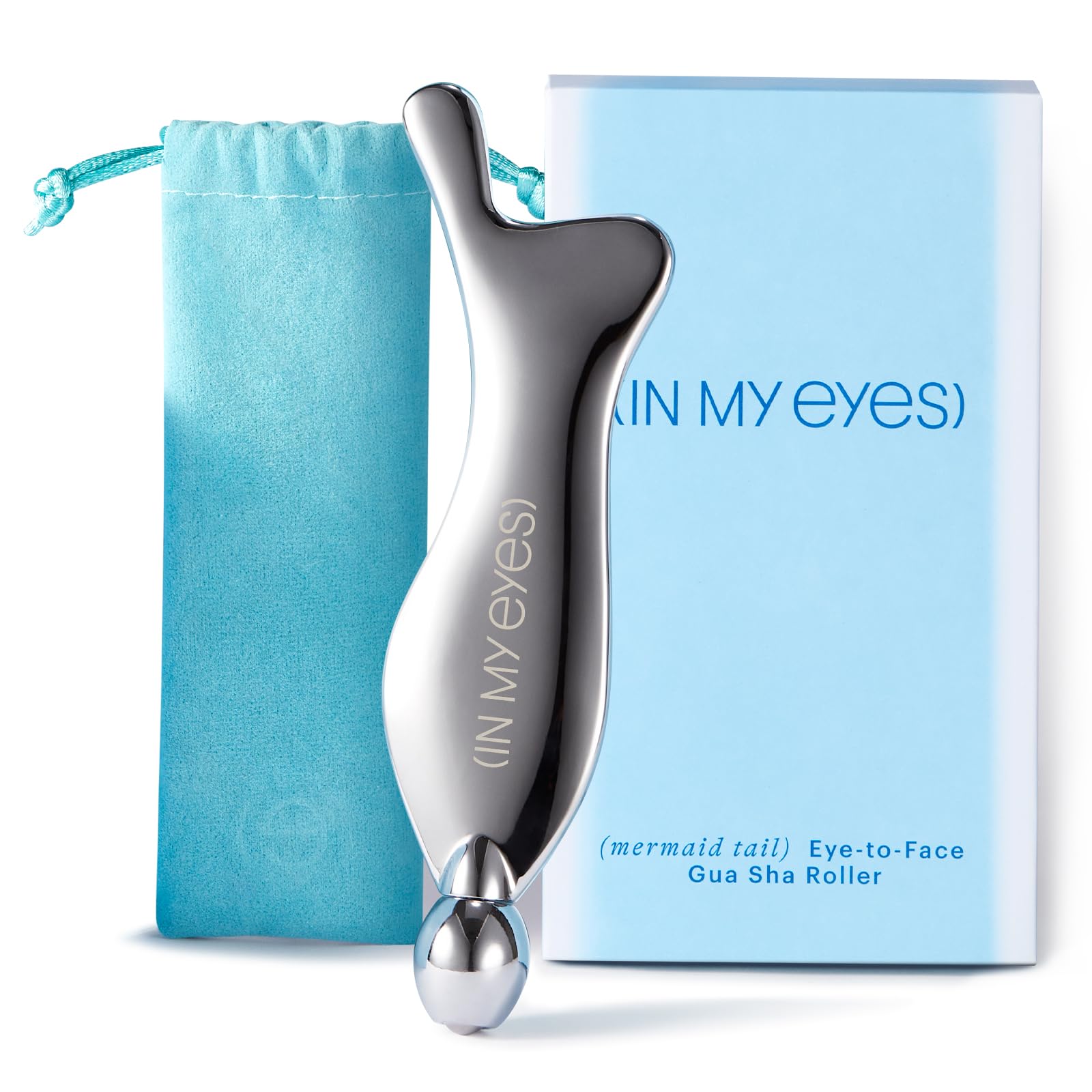 In My Eyes Gua Sha para rostro y ojos, mejora la circulación facial.
