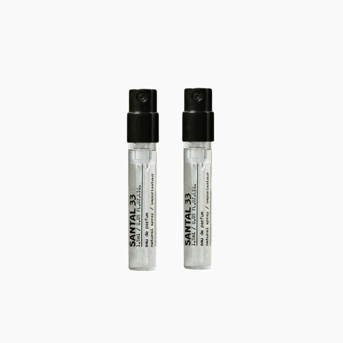 In1mart 2 Santal. 33, muestra en atomizador para probar aroma amaderado suave