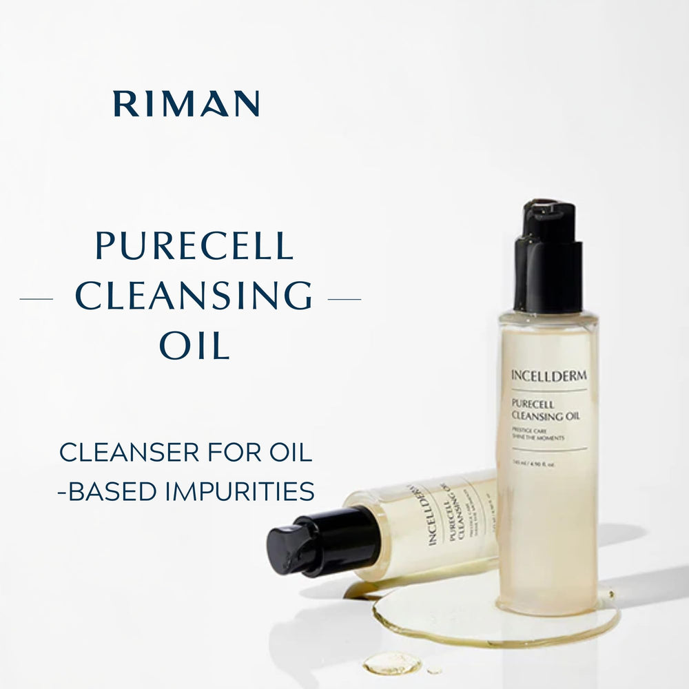 INCELLDERM PureCell démaquillage waterproof, élimine maquillage tenace sans dessécher.