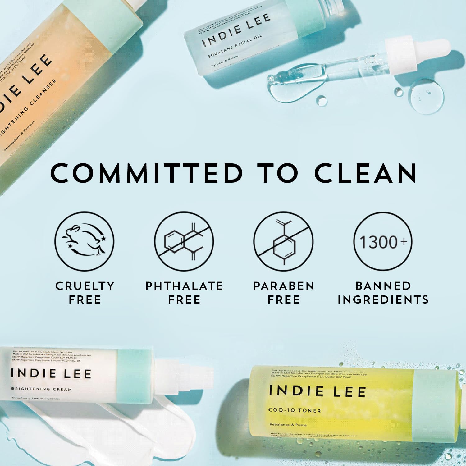 Indie Lee claridad para piel propensa a imperfecciones.